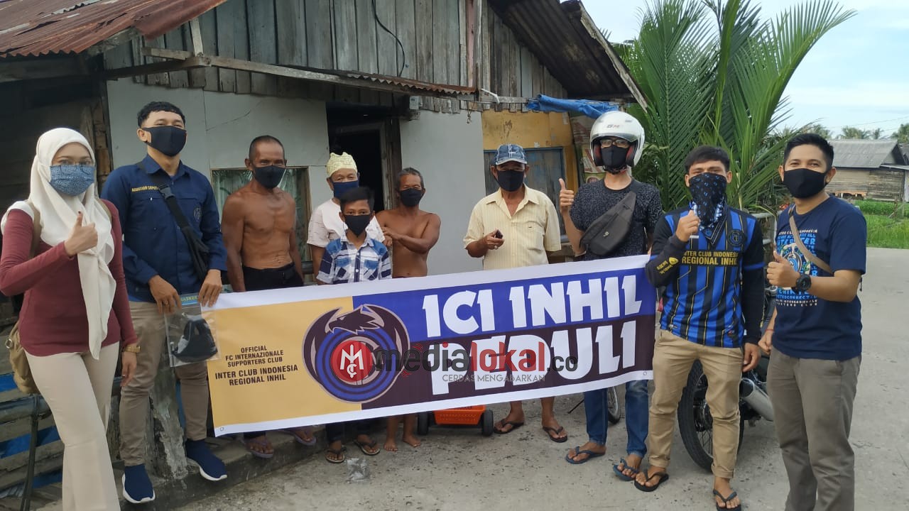 ICI Inhil Peduli Masyarakat Ditengah Pandemi, Bagikan Ratusan Masker di wilayah Kota Tembilahan