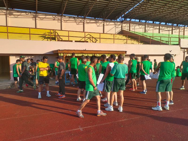 Babinsa Koramil 03/Tempuling Ikuti Garjas Periodik I 2024