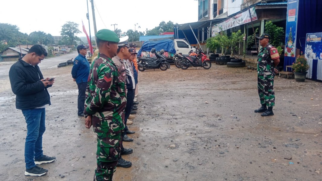Koramil 09/Kemuning Terus Pastikan Wilayah yang Aman dan Nyaman Selama Nataru