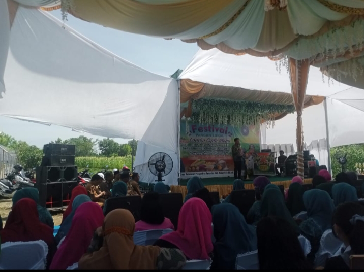 Gelar Festival Pangan Lokal, Bupati Rohil Ikut Mendampingi Penyuluhan Stunting