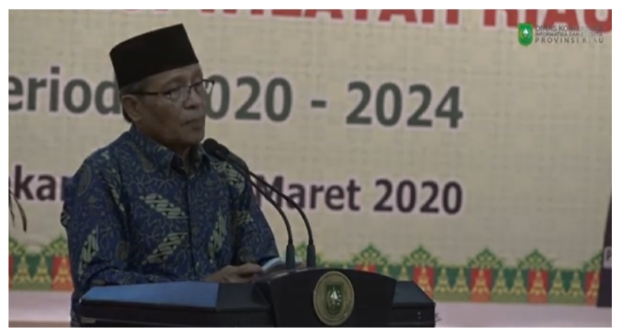 Ketua Umum ICMI Riau: Jangan Sampai Corona Merusak Keimanan Kita