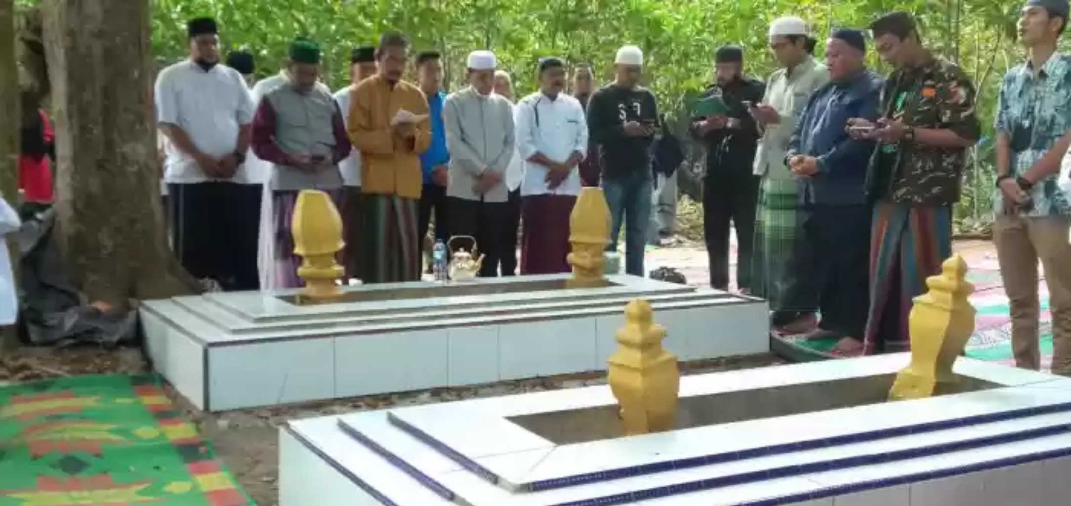 Pengurus DMDI Gelar Ziarah Makam Habib Abdurrahman Bin Yasin Ba'alawi