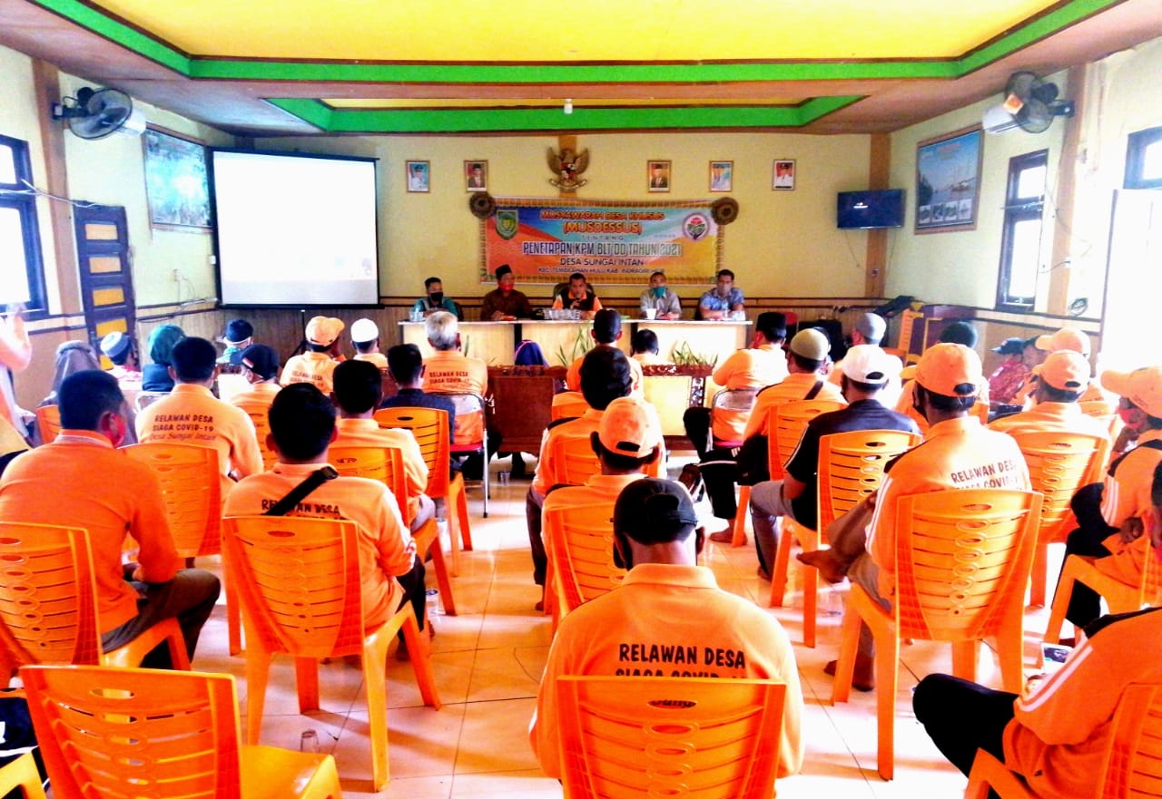 Pemdes Sungai Intan Gelar Musdesus, Infrastruktur Jalan Jadi Prioritas