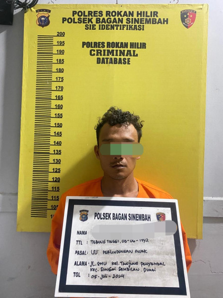 Gagahi Anak Dibawah Umur, Seorang Pria di Ringkus Tim Opsnal Polsek Bagan Sinembah di Sumut