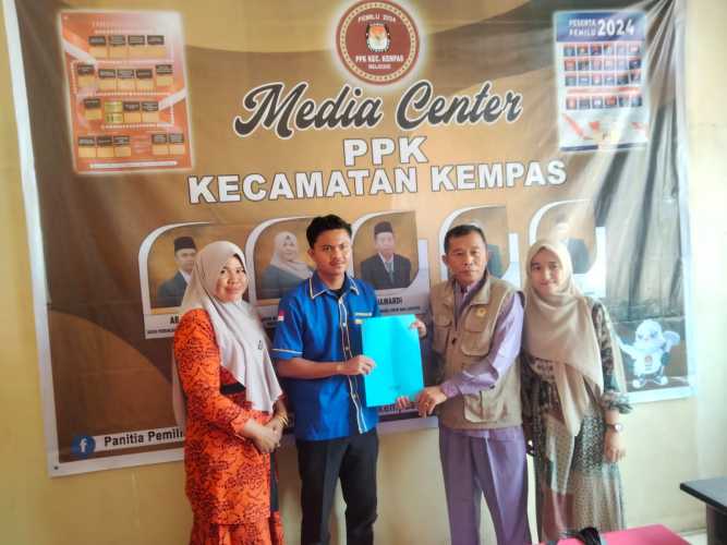 Siap Jalin Sinergitas, Ari Surahman Bawa DPK KNPI Kempas Berkunjung Ke Kantor PPK Kempas