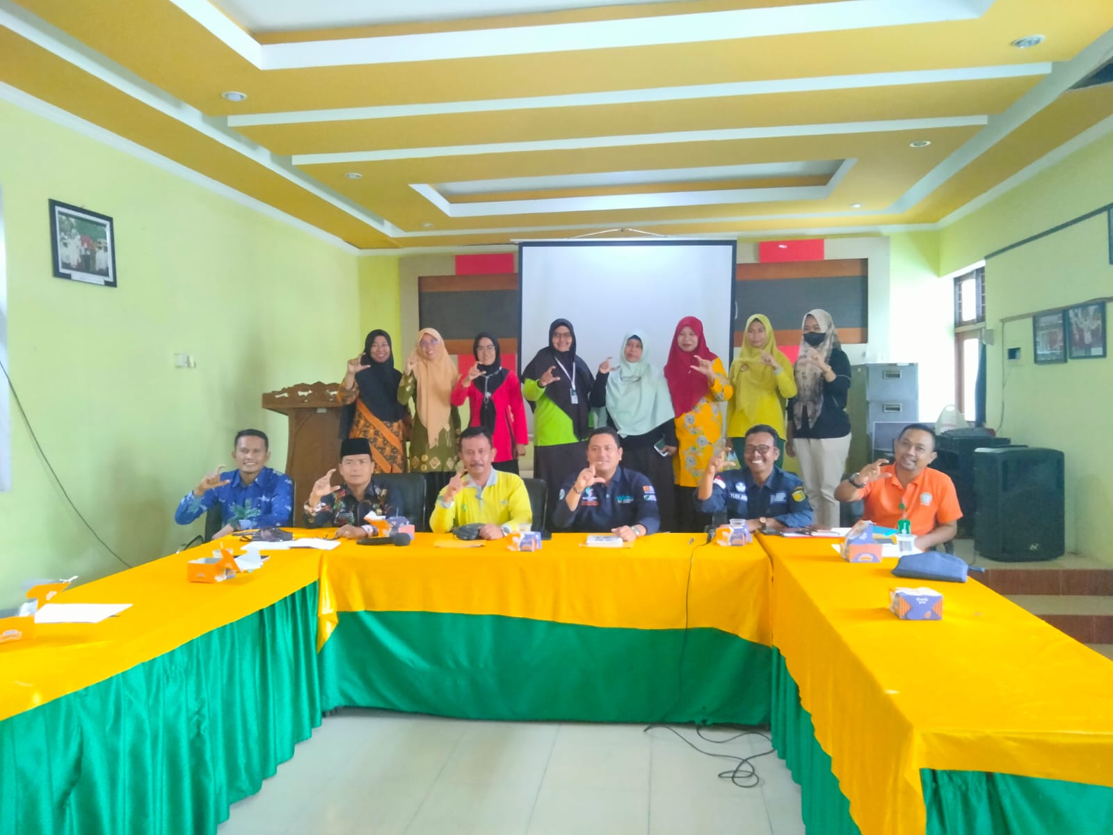 Dinkes Inhil Lakukan Rapat Koordinasi Persiapan Gerakan Nasional Aksi Bergizi