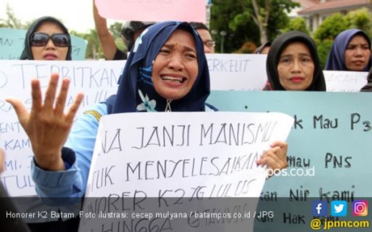 Silatnas Bersama Jokowi Dianggap Kebohongan Besar Pengurus Honorer K2