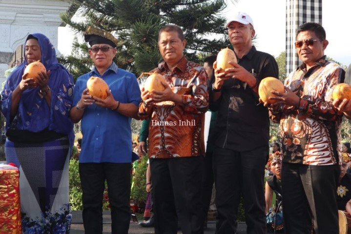 Wakil Bupati Inhil Ikuti Festival Subak Karang Asam & Internasional Coconut Festival TH 2019