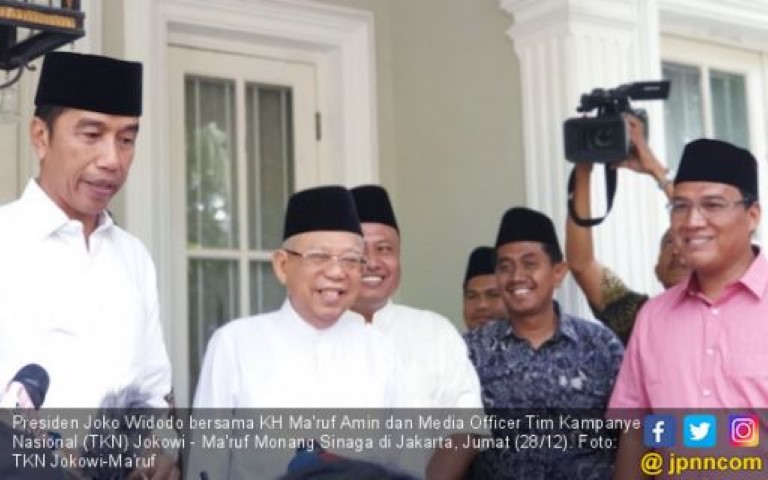 Loyalis Prabowo Alihkan Dukungan ke Jokowi - Ma'ruf