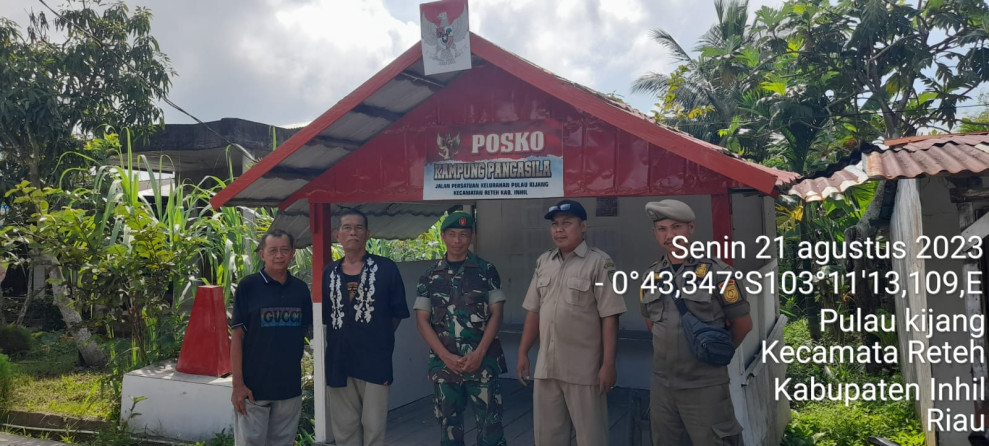 Koramil 07/Reteh Jalin Silaturahmi dan Hubungan Baik Antar Sesama