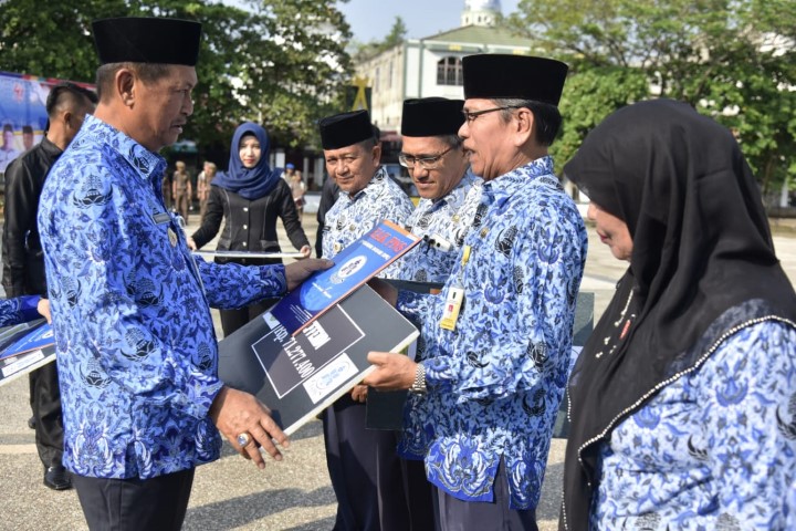 Jelang Pemilu 2019, Wabup Inhil Ingatkan ASN Jaga Profesionalitas dan Netralisme