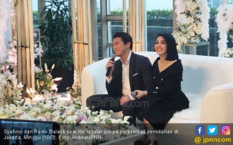 Syahrini Ungkap Alasan Gelar Akad Nikah Tertutup di Jepang
