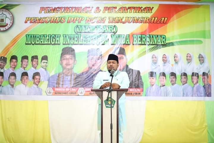 Walikota Tanjungbalai Melantik DPP Mimbar Dakwah 