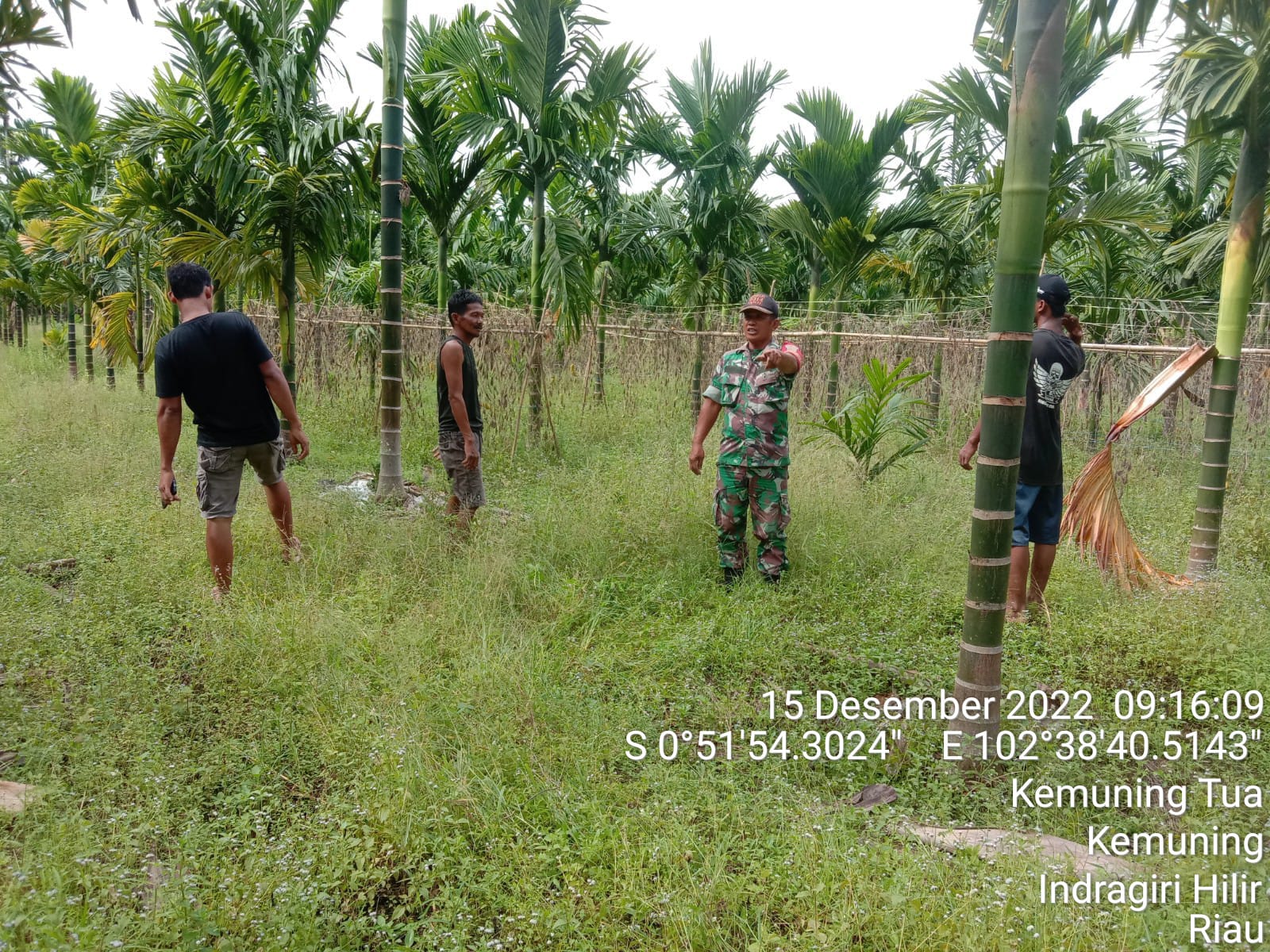 Sertu A. Hayat Cegah Kebakaran Melalui Patroli dan Sosialisasi Karlahut