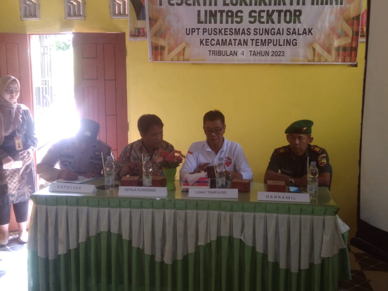 Danramil 03/Tpl Hadiri Lokakarya Mini Lintas Sektoral