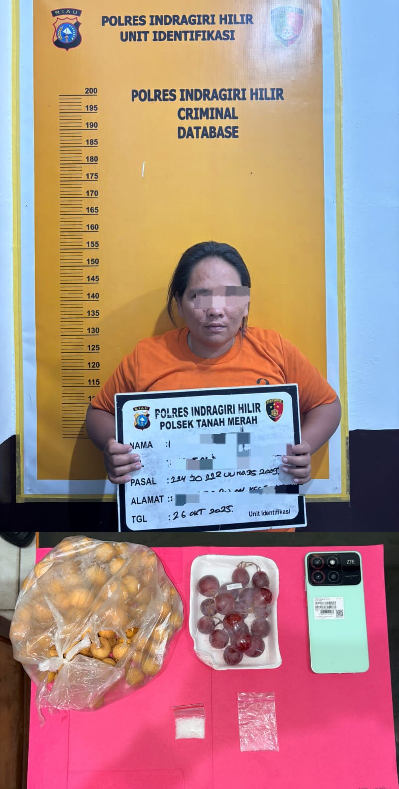 Jajaran Polres Inhil Ungkap Kasus Narkotika di Tanah Merah, Sabu 2,52 Gram Diamankan Jajaran Polres Inhil Ungkap Kasus Narkotika di Tanah Merah, Sabu 2,52 Gram Diamankan