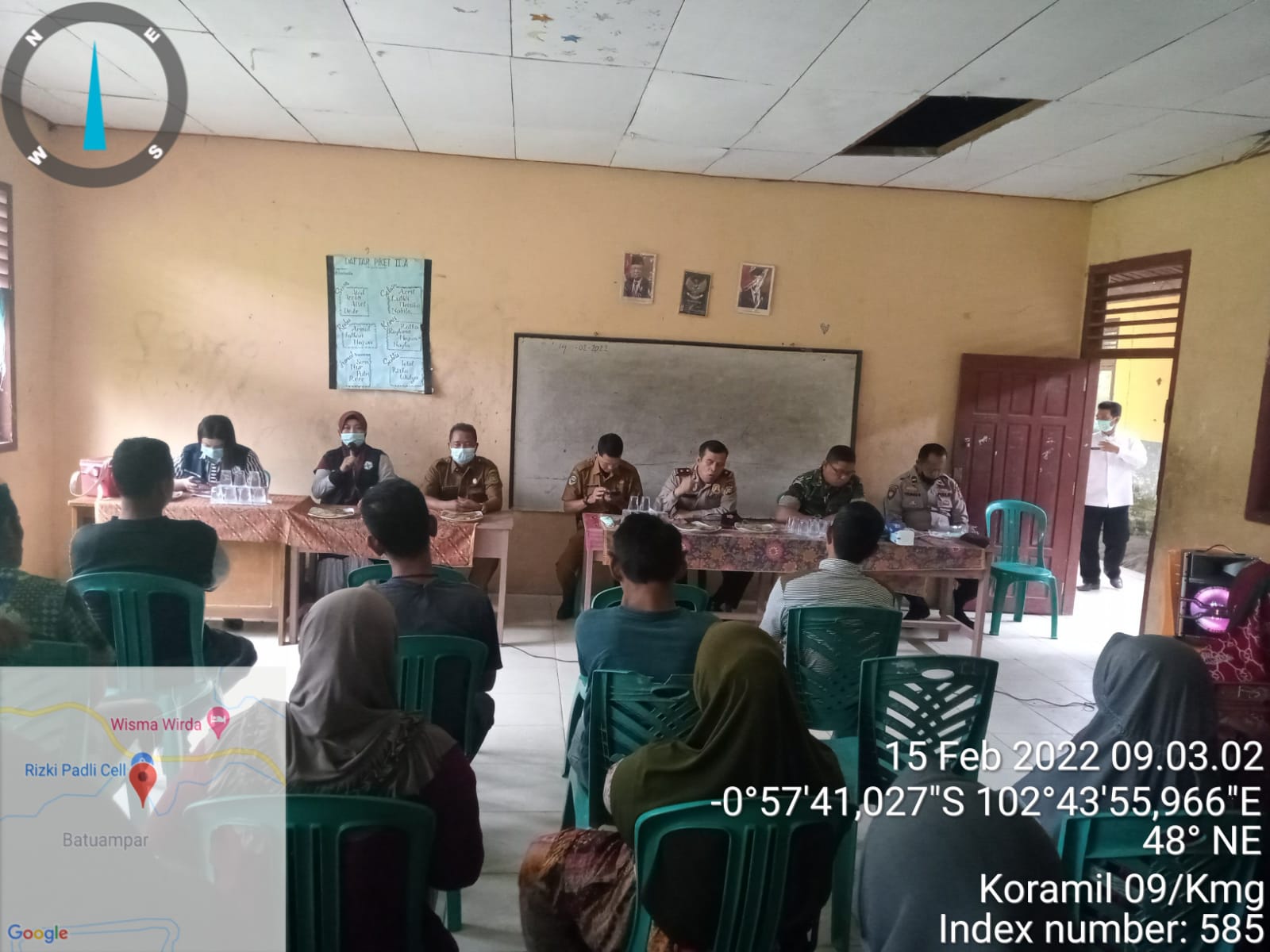 Danramil 09/Kemuning Berikan Sosialisasi Vaksinasi untuk Anak-anak Usia 6-11 Tahun