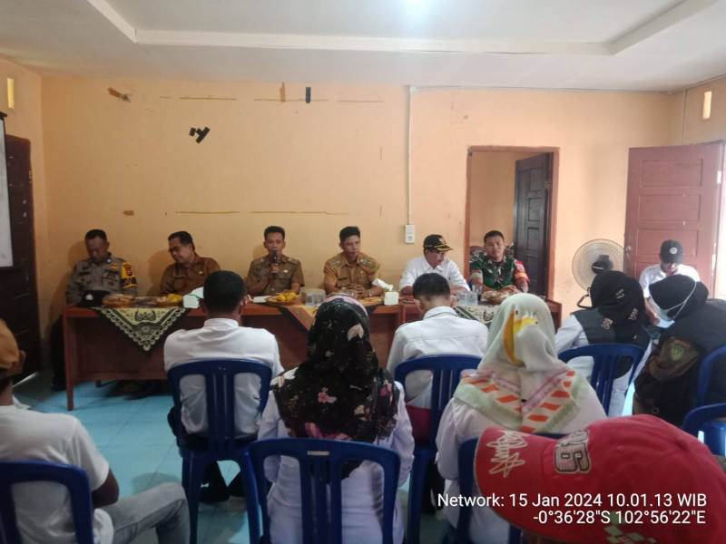 Babinsa Koramil 03/Tpl Koptu Suriadi Hadiri Musrenbang Penetapan RKPDes Tahun 2025