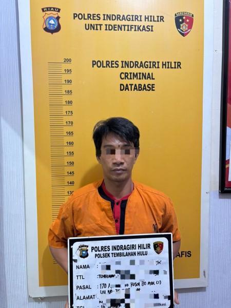 Polsek Tembilahan Hulu Berhasil Ungkap Kasus Pengeroyokan Terhadap Anak, Dua Pelaku Ditangkap