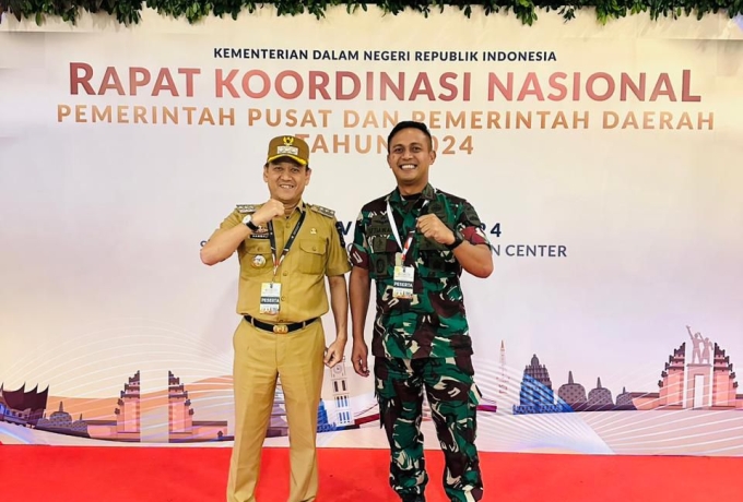 Pj Bupati Hambali Ikuti Rakornas Penyelenggaraan Pemerintahan Daerah Tahun 2024