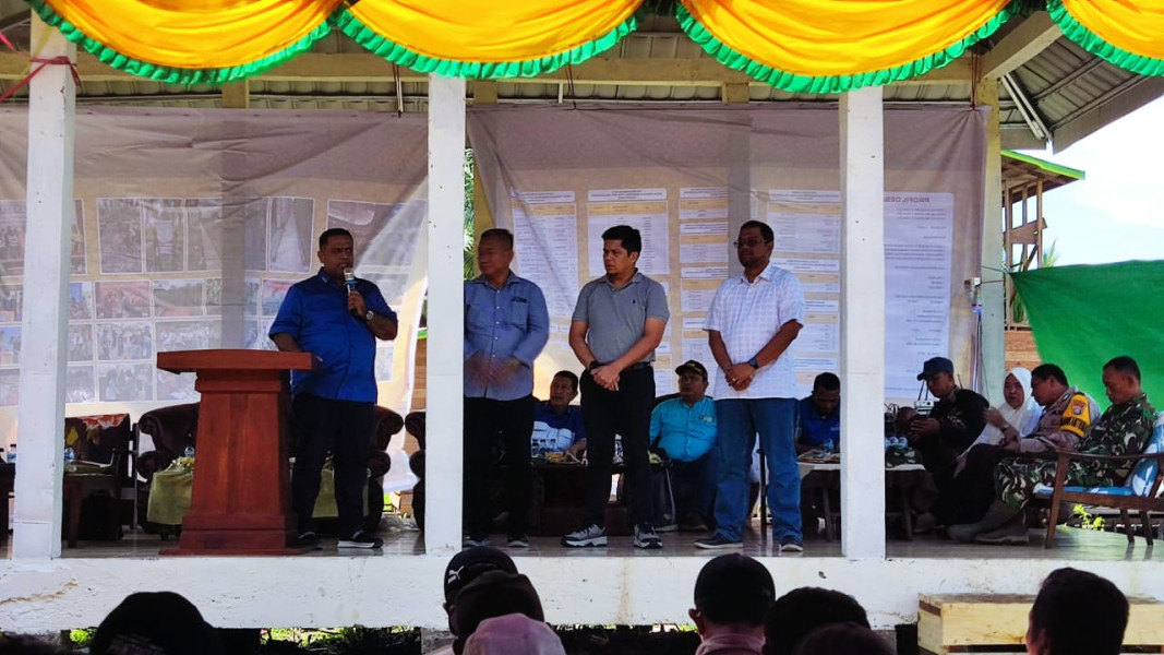 Kunjungan dan Silaturahmi Anggota DPR-RI Ke Kecamatan Pelangiran Disambut Baik Wabup Inhil dan Babinsa Koramil 10/Plg Serta Masyarakat