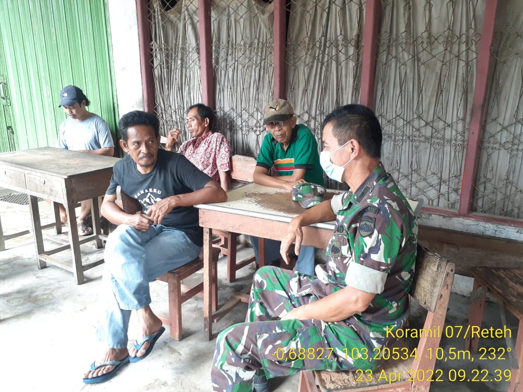 Upaya Membangun Mitra Bersama Warga Binaan,Pelda Nofiandi Rutin Adakan Komsos