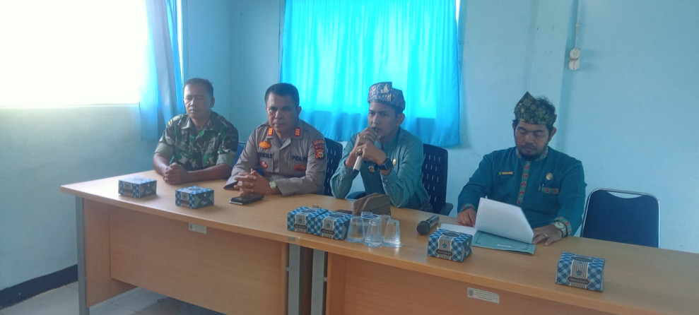 Danramil 09/Kemuning Dampingi Rapat Pembentukan Panitia Dalam Memeriahkan HUT RI Ke 78 Nantinya