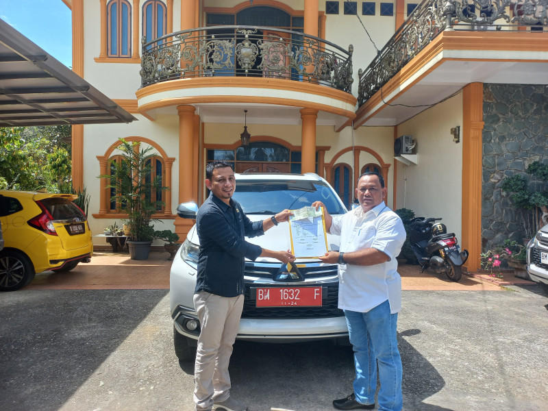 Taat Administrasi, Calon Bupati Kampar Yusri Kembalikan Fasilitas Negara