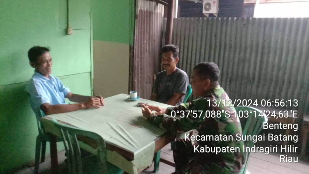 Serka M. Hasan Terus Jalin Komunikasi yang Baik Bersama Warga Binaan