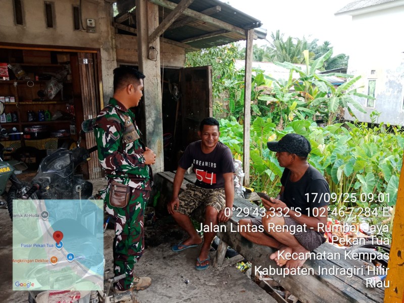 Serda Riko Saputra Aktif Bina Warga Pekan Tua: Pengawasan SDM Berbasis Kekeluargaan