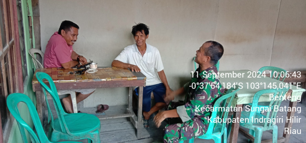 Babinsa Sertu M. Hasan Ciptakan Pilkada Damai Serentak 2024