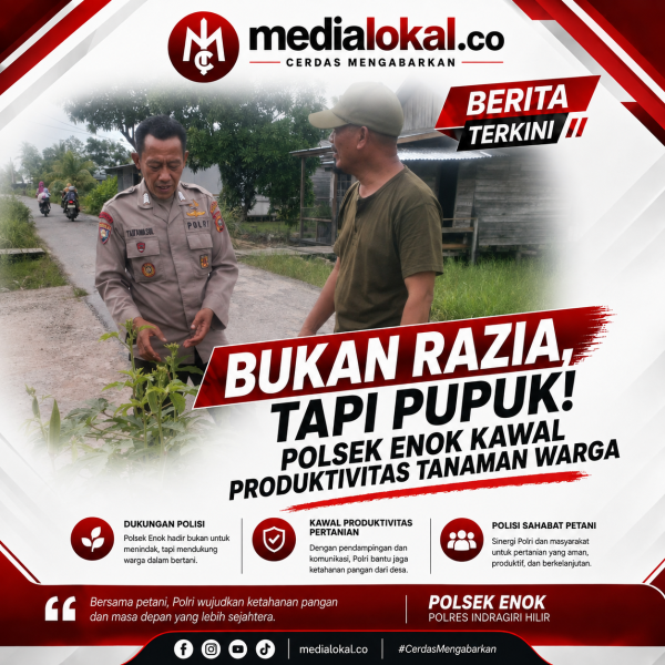 Polisi Sekaligus Penyuluh: Bripka Tamta Wasul Cek Kesehatan Cabai dan Serai