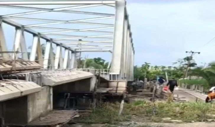 Dianggarkan Wardan dan SU, Jembatan Parit 16 Pulau Kijang Diprediksi Selesai Tahun Ini
