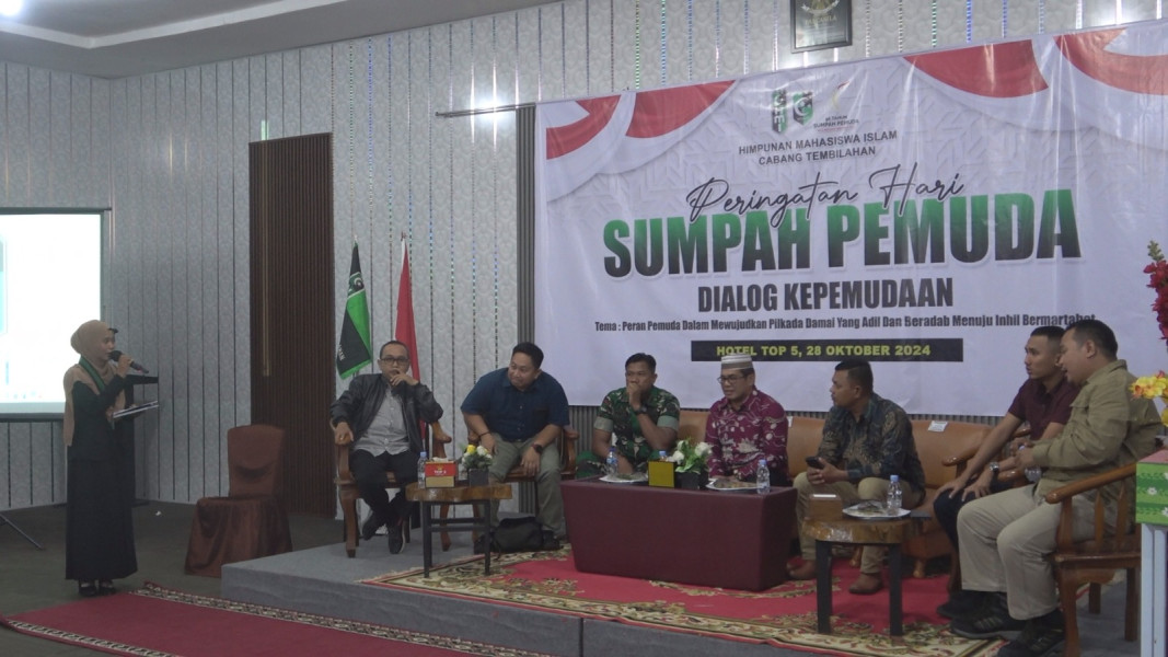 Pj. Bupati Hadiri Dialog Kepemudaan
