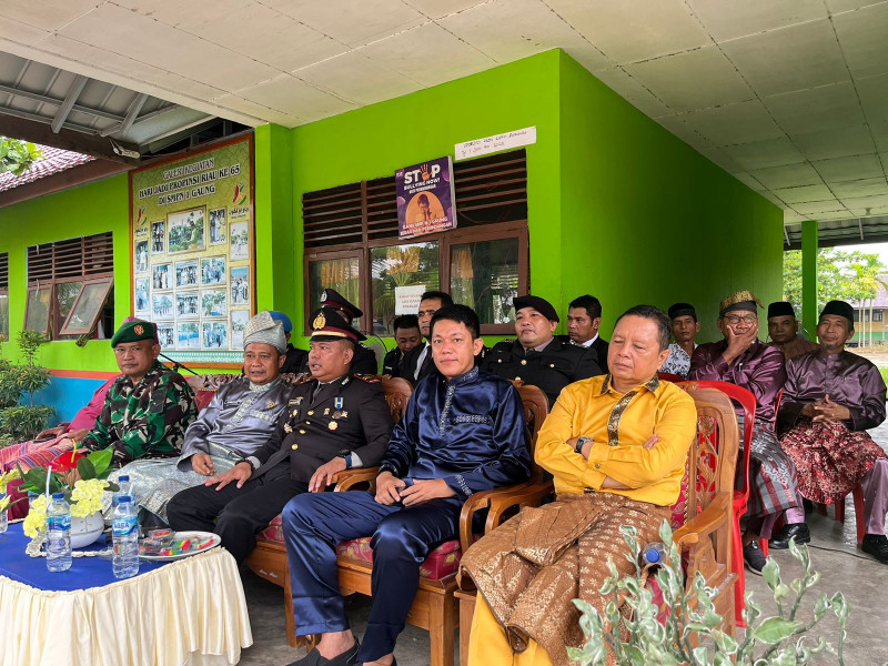 Babinsa Koramil 05/Gas Serma Tota Simbolon Hadiri Upacara Peringatan Hari Lahir Pancasila