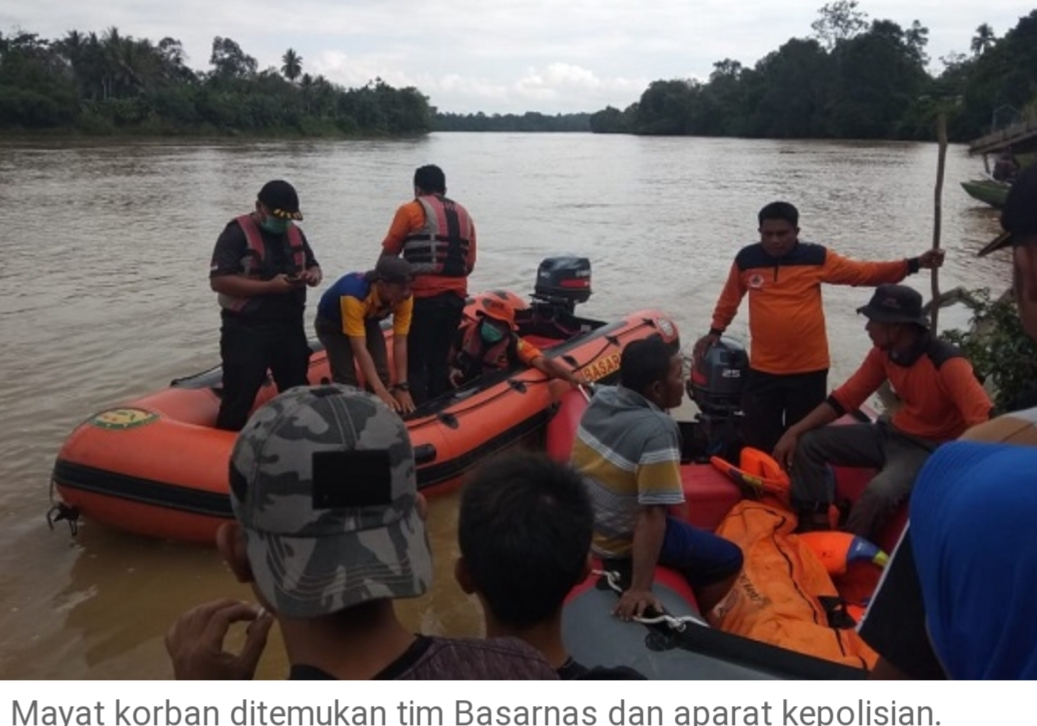Setelah Ricuh antar Pemuda, Ketua OSIS SMKN 1 Ditemukan Meninggal Dunia di Sungai Indragiri