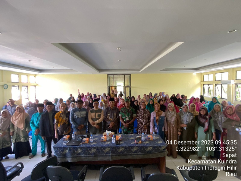 Danpos Concong Pelda Sri Wahyono Dampingi Kegiatan Training Guru Al-Qur'an di Kelurahan Concong Luar