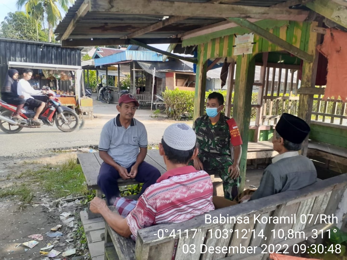 Himbauan Terhadap Bahaya Karlahut Oleh Pelda Nofiandi