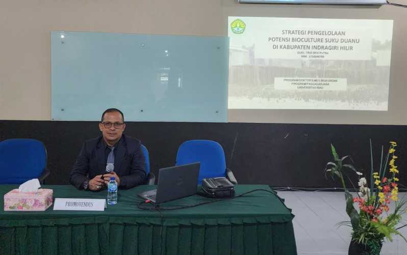 Selesaikan Sidang Disertasi, Trio Beni Putra Raih Program Doktor Bidang Ilmu Lingkungan Hidup