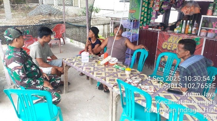 Babinsa Kopda Jalaluddin: Jalin Sinergi di Desa Binaan, Pererat Kemanunggalan TNI dan Masyarakat