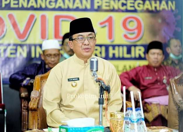 PDP Bertambah, Bupati Inhil Minta Masyarakat Tetap Tenang, Berikut Pesannya
