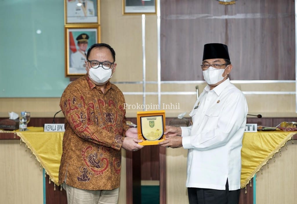 Pemkab Inhil Terima Silaturahmi Kepala BPK RI Provinsi Riau