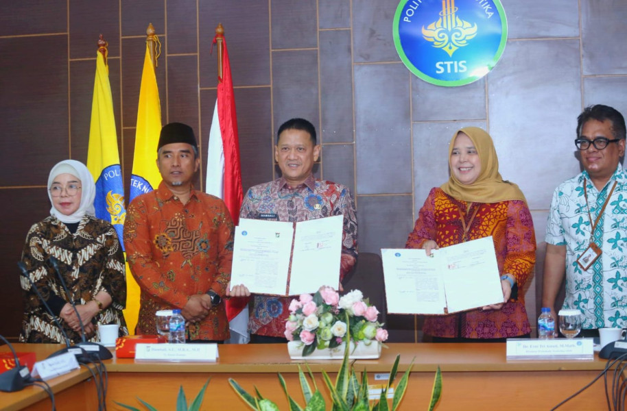Pemkab Kampar Lakukan Penandatanganan Mou Dengan STIS Jakarta