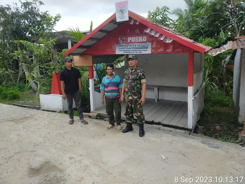 Sosialisasi Ke Generasi Muda, Koramil 07/Reteh Sampaikan Agar Terus Kejar Cita-cita