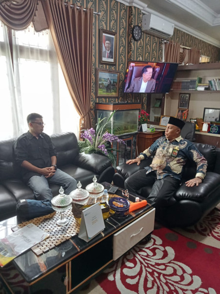 Kunjungan Ke Kemenag, Bawaslu Inhil Sampaikan Agar Tetap Jaga Norma dan Aturan Kampanye