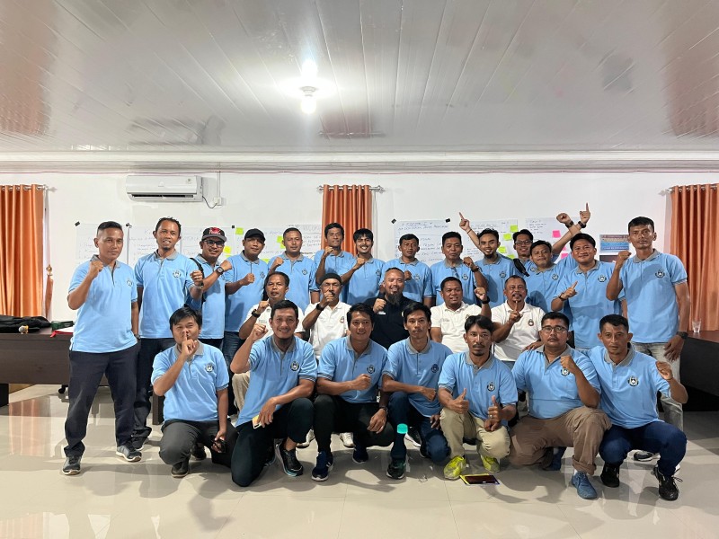 Ikuti Kursus Lisensi D Inhil, Kades Bagan Jaya :  Jadikan Ini Langkah Untuk Membangun Sepak bola