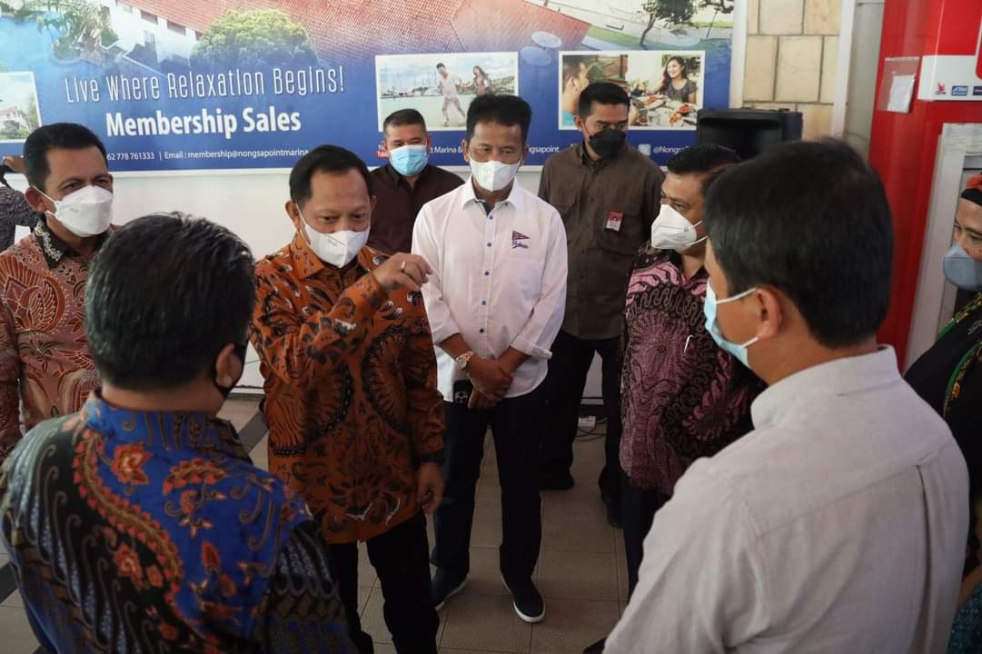 Mendagri Tito Karnavian Tinjau Pelabuhan Nongsapura Batam