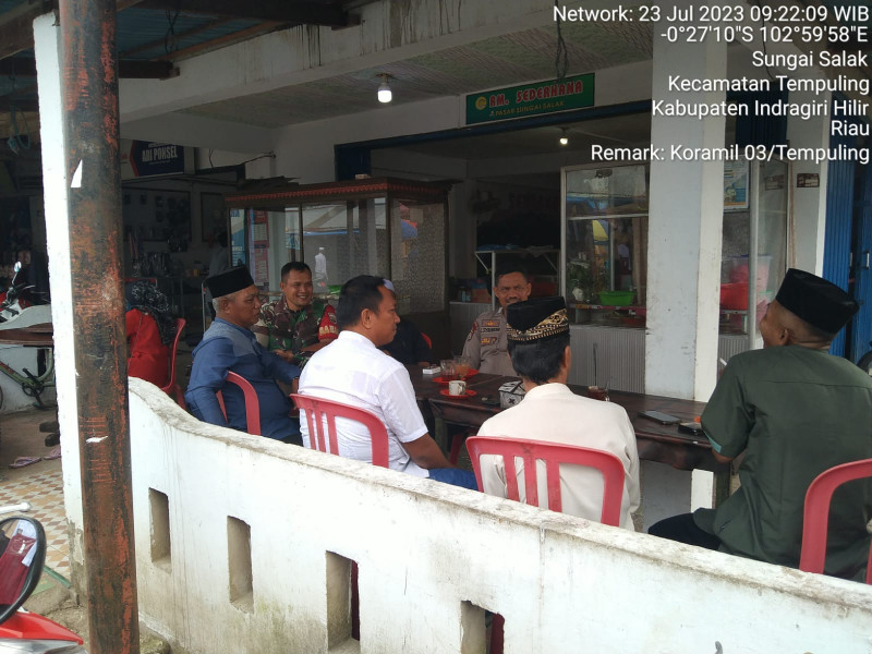 Bersama Tokoh Agama, Babinsa Koramil 03/Tpl Akan Bahas Peringatan 1 Muharram