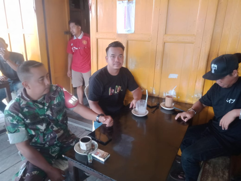 Mewujudkan Keakraban, Babinsa Koramil 05/Gas Komsos Dengan Warga Binaan