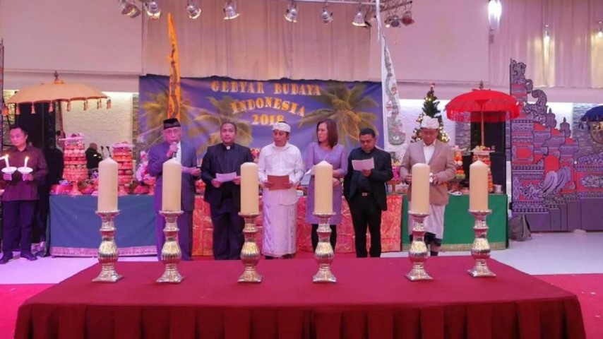 KBRI dan WNI di Belanda Doa Bersama untuk Korban Tsunami Selat Sunda